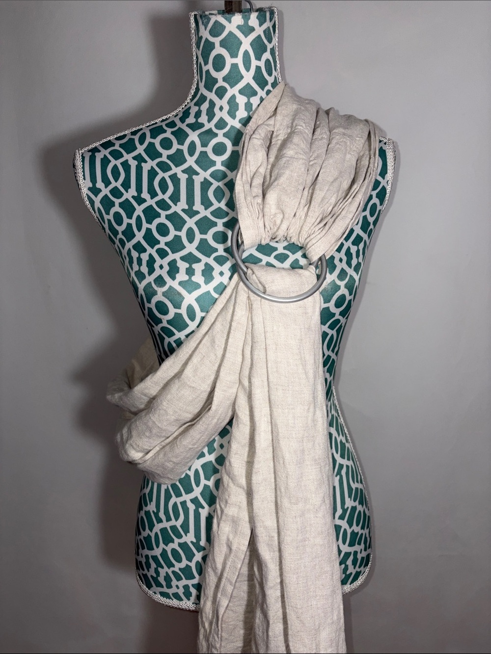 SAKURA BLOOM WEFT RING SLING in Birch Color